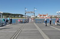 Binz Kurhaus Promenade Seebrücke