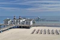 Strand und Seebrücke Sellin